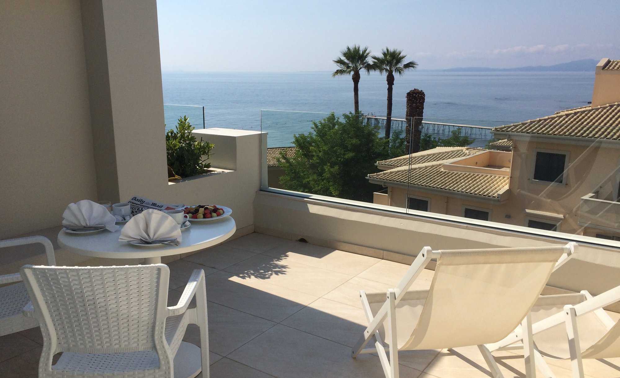 Double Room with Side Sea View 