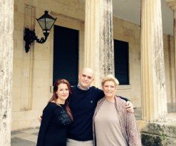 Our Corfu agents: Evi, Andreas & Patricia