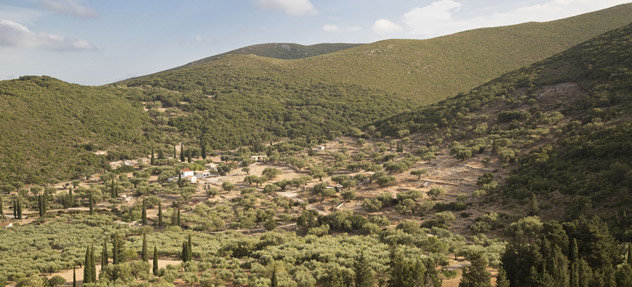 Northern Zakynthos landscape 